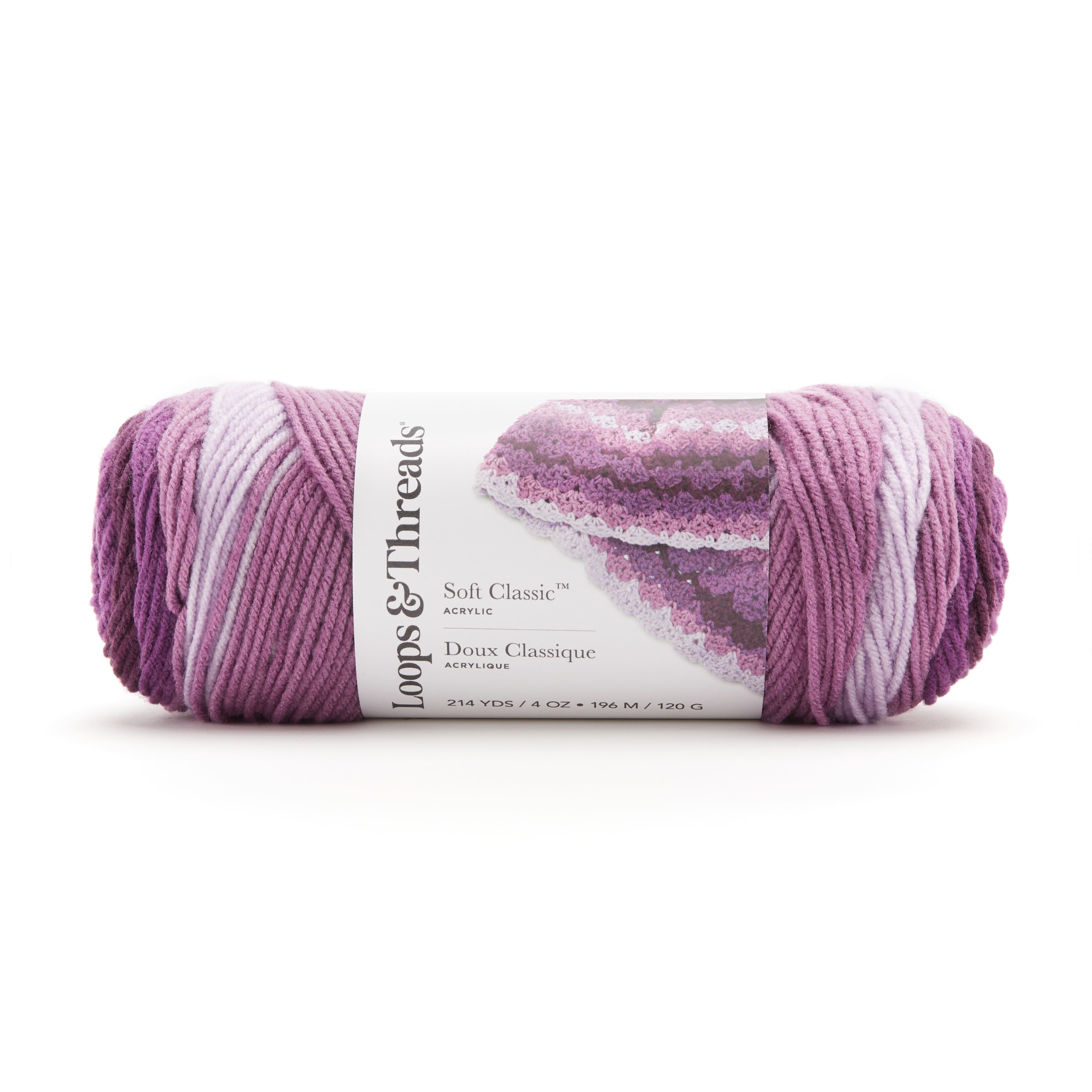 Soft Classic Ombre Yarn by Loops & Threads Ombre Yarn for Knitting