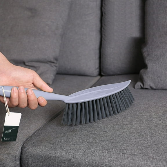 Soft Cleaning Brush for Bed Sofa Clothes,Car,Durable Multi-Purpose Bristle Brush for Dust Debris,Crumb Removal,Ergonomic Handle for Efficient Cleaning on Bedspread Cabinets,Upholstery-Free Size