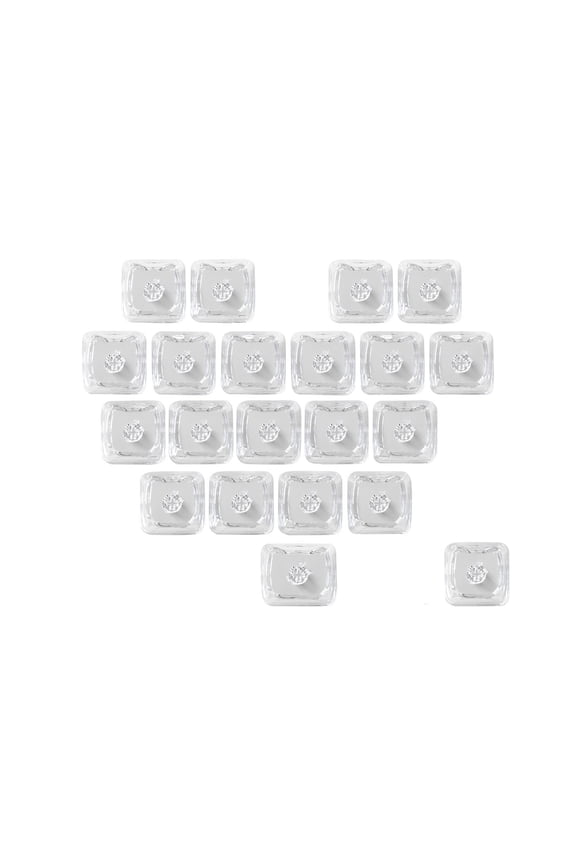 Soft Clear Kitten Keycaps with Heart Design, Customizable for Mechanical Keyboards 21pcs
