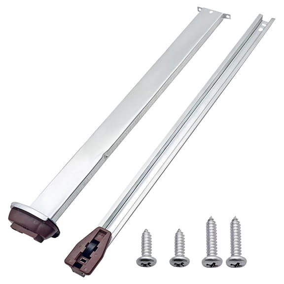 Soft Close Drawer Slides 14.7 inch,Heavy Duty Cabinet Drawer Slides Replacement - Ball Bearing Full Extension,100 LB Capacity, Made of Cold-Rolled Steel, Rust-Resistant and Long-Lasting.(Silver)