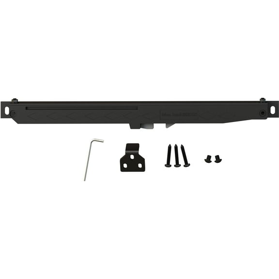 Soft Close Set for Flat Sliding Door Tracks, 2-Pack, Black by Stone Harbor Hardware