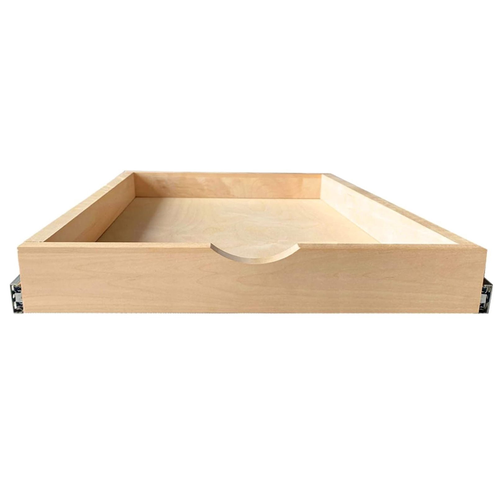 Soft-Closing Drawer, Wood Pull Out Tray Drawer Box Kitchen Cabinet ...