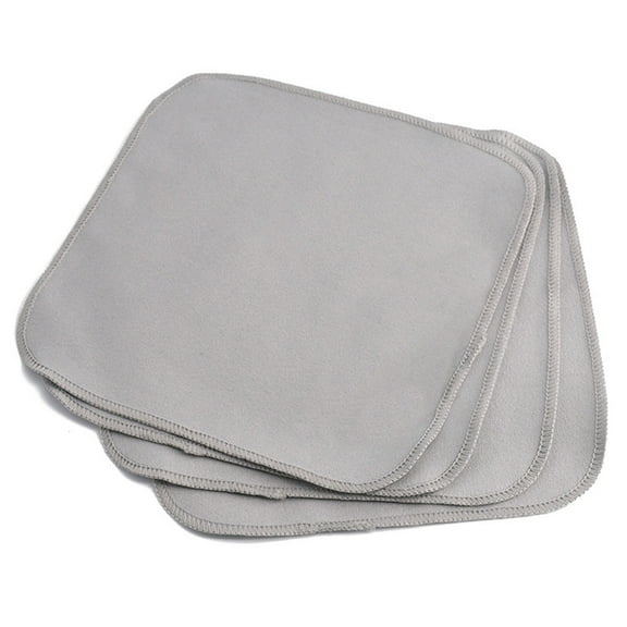 Soft Cloth for Jewelry Care and Maintenance Gems Sparkling and Shining Keeper Soft Polishing Cloth Silver Color Cleaning