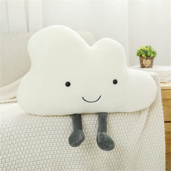 Soft Cloud Shaped Plush Cushion Interior Decor Pillow