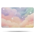 thumbnail image 1 of Soft Cloud Starry Scene Bathroom Rugs Mat,Non Slip Microfiber Bathroom Rug,Rubber Backing,Soft Bathroom Mats for Bathroom Floor,Tub and Shower,20x32in(50x80cm), 1 of 5
