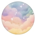 thumbnail image 1 of Soft Cloud Starry Scene Round Fitted Tablecloth with Elastic Edge,Dining Table Cover Waterproof,Outdoor Round Tablecloth for Camping,Dining,Indoor and Outdoor, 1 of 7