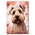 thumbnail image 1 of Soft Coated Wheaten Terrier Dogs Wall Art, Lovely Dog Canvas Art, Home living room décor, Pets Canvas - Dog Gift Valentines Day for Him and Her, 1 of 4