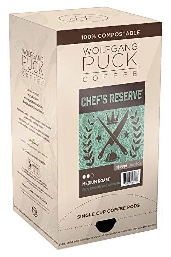 Soft Coffee Pods Gram Coffee 9.5 Gram, Chef's Reserve, 108 Count