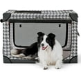 Soft Collapsible Dog Crate 36 Inch Portable Travel Dog Crate for