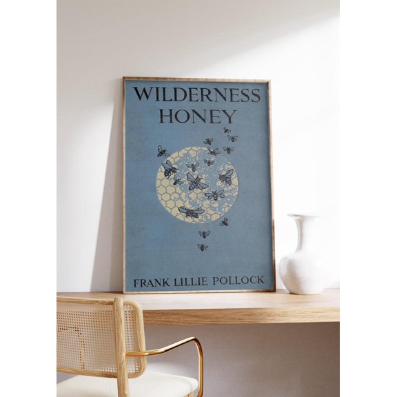 Soft Color Bee Wall Art Wilderness Wall Art