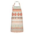 thumbnail image 1 of Soft Colored Geometric Pattern Apron-Garden Aprons for Women with Pockets-Cotton Linen Waterproof Kitchen Cooking Gardening Aprons Adjustable for Kitchen,Cooking,BBQ and Salon 33x27 Inch, 1 of 7