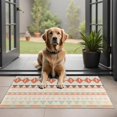 thumbnail image 1 of Soft Colored Geometric Pattern Door Rugs,Washable Non Slip Door Mats Indoor,Decorative Door Mats,Entry Mat Indoor for Entrance,Bedroom,Kitchen,Bathroom,20"x32", 1 of 6
