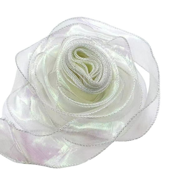 Soft Colorful Ribbon for Wedding Decorations and Crafts Floral Packaging Tool