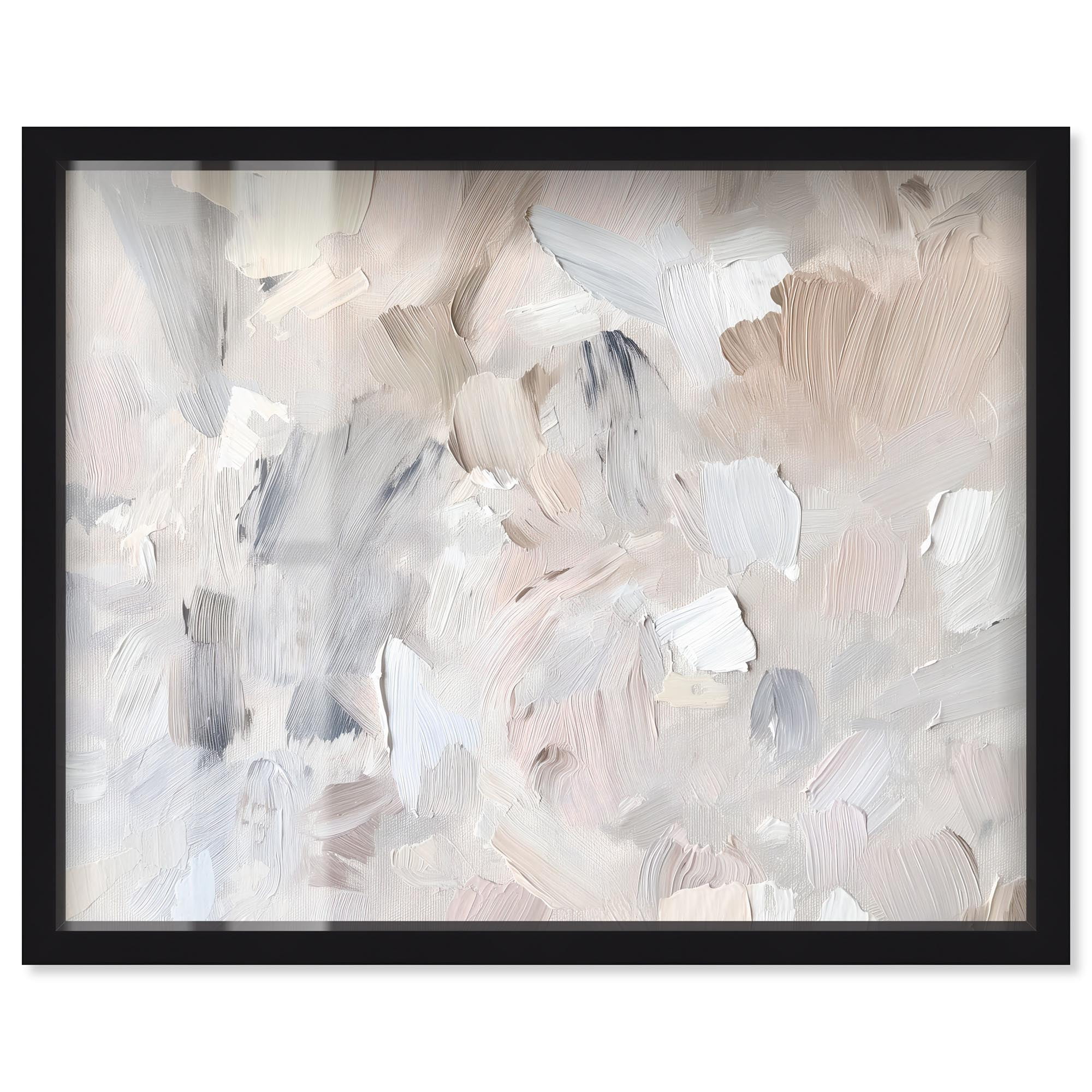 Soft Colors Fade II Shadowbox Print Neutral Art Decor by Art Remedy ...