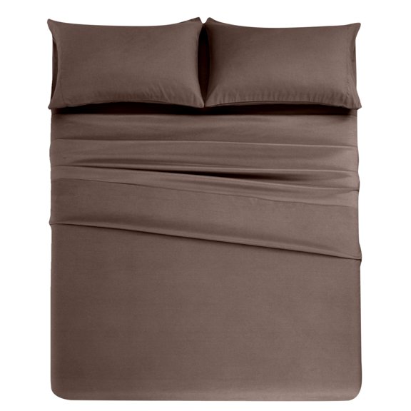 Soft Comfortable Bedding Set 4 Piece Fabric Bedroom Relaxing Sleep Experience Home Use