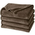 thumbnail image 1 of Soft and Comfortable Blanket Brown 70*100, and Comfortable Blanket Lightweight Plush Flannel Blanket Warm Plush Blanket Sofa Bed Hug Blanket Bed Blanket Anti Static Fuzzy Soft Blanket Microfiber, 1 of 9