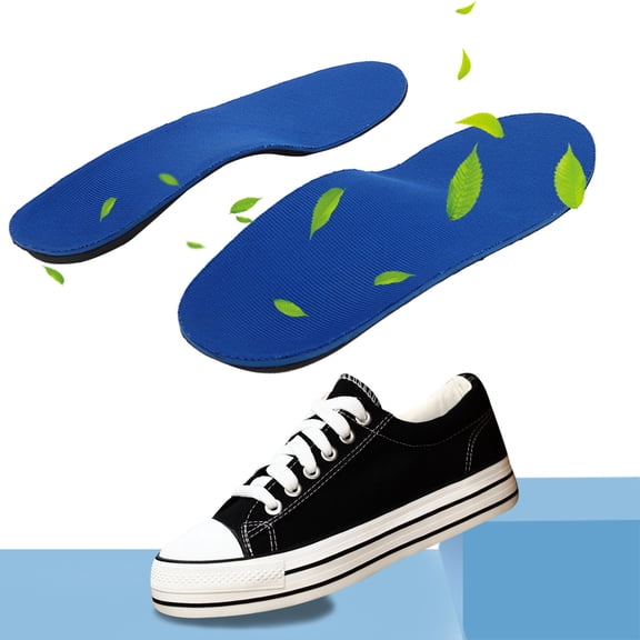 Soft Comfortable Breathable Insoles EVA Shoes Insole Sneaker Insert Cushion (L 43-44)