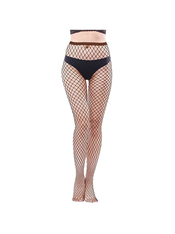 Soft Comfortable Coffee One Size Nylon Spandex Wear - Stretchy Breathable Fabric for Daily Use
