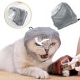 thumbnail image 1 of Soft Cone for Cats with See-Through Clear View, Comfortable Cat Scratch Protector for Post-Surgery Recovery, Reusable Cat Face As E-Collar Alternative, Gift for Cat Owners, 1 of 7