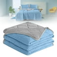 thumbnail image 1 of Soft Cool Summer Blanket Lightweight And Breathable Skin Friendly For Hot Sleepers Solid Color Easy C Are, 1 of 9
