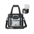 thumbnail image 1 of Soft Cooler Bag 20 Can Leakproof Insulated Cooler Backpack Insulated Bag Portable Ice Chest Box For Beach Beverage Travel Camping Picnic Trips Floating Cooler With Zipper, 1 of 8