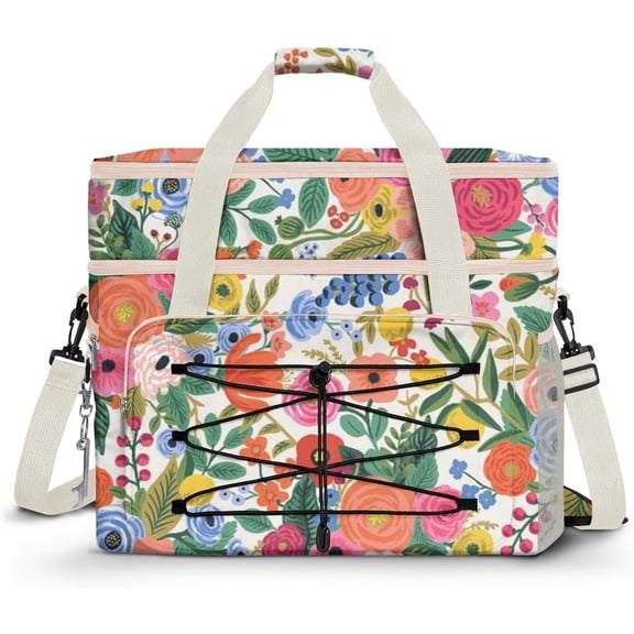 Soft Cooler Bag 60 Can Collapsible Insulated Sided Cooler Large Leakproof Camping Cooler Picnic Waterproof Beach Cooler Meal Prep Bag Portable Travel Cooler for Shopping,Kayaking,Road Trips,Car