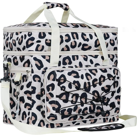 Soft Cooler Bag 60 Can Collapsible Insulated Sided Cooler Large Leakproof Camping Cooler Picnic Waterproof Beach Cooler Meal Prep Bag Portable Travel Cooler for Shopping,Kayaking,Road Trips,Car