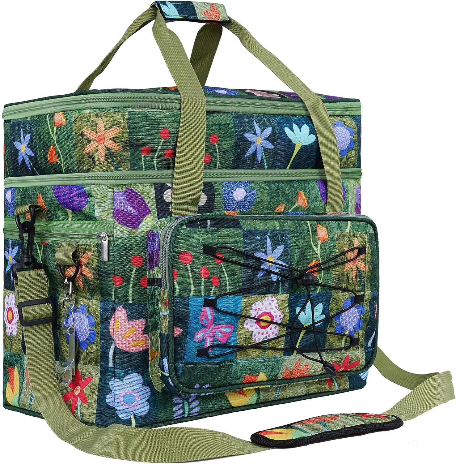 Soft Cooler Bag 60 Can Collapsible Insulated Sided Cooler Large