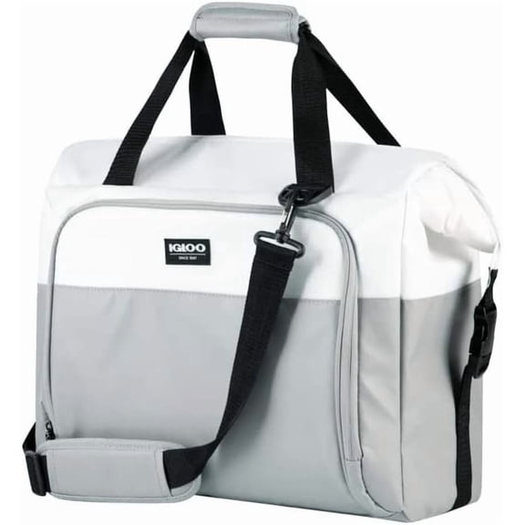 Soft Cooler Bag, Leakproof Insulated Cooler for Outdoor Camping, Beach, Picnic, Fishing, Tailgate, Portable Cooler with Shoulder Strap, 12/24/36/48/60 Can