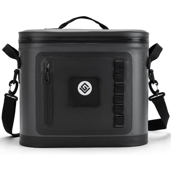 Soft Cooler - Insulated Leak-Proof Cooler Bag with Waterproof Zipper | 28 Can Portable Ice Chest for Camping, Beach, Travel, Picnic, Fishing