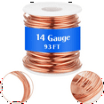 Soft Copper Wire for Electroculture Plants Bare Pure Copper Wire,1