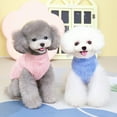 thumbnail image 1 of Soft Coral Fleece Pet Clothes Warm Dog Vest Coat Cute Puppy Sweater Cat Apparel For Chihuahua Yorkie Terrier Shih Tzu Pet Outfit,S,344 Pink, 1 of 17