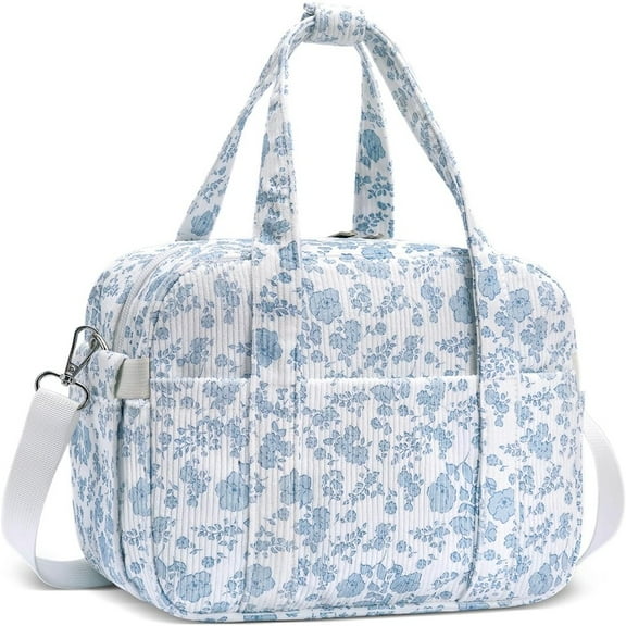 Soft Corduroy Lunch Box for Women,Insulated Lunch Bag with Shoulder Strap Handle Strap,Cute Corduroy Cooler Bags for Work,Picnic