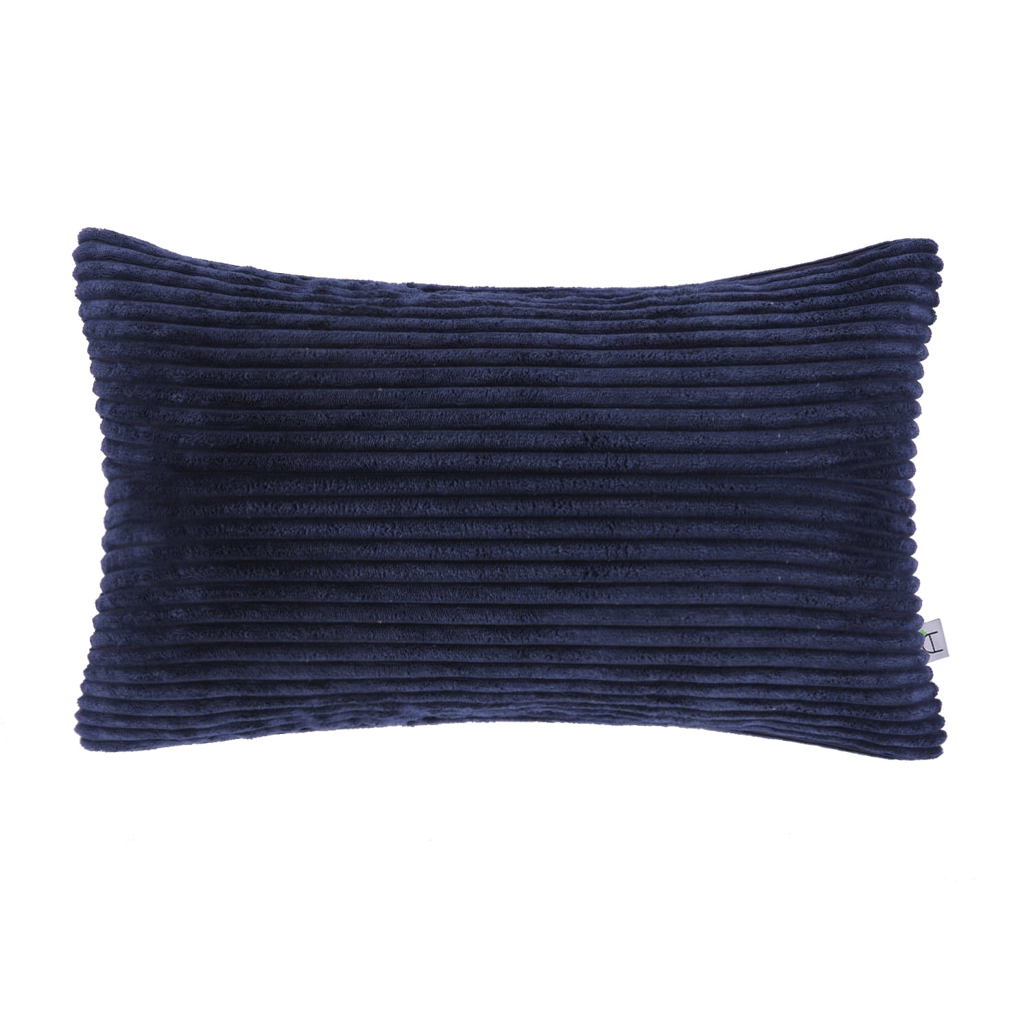 Soft Corduroy Striped Velvet Rectangle Decorative Throw Pillow Cusion For Couch 12 x 20