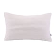 thumbnail image 1 of Soft Corduroy Striped Velvet Rectangle Decorative Throw Pillow Cusion For Couch, 12" x 20", Off White, 1 Pack, 1 of 5