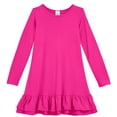 thumbnail image 1 of Soft Cotton A-Line Ruffle Hem Dress, 1 of 8