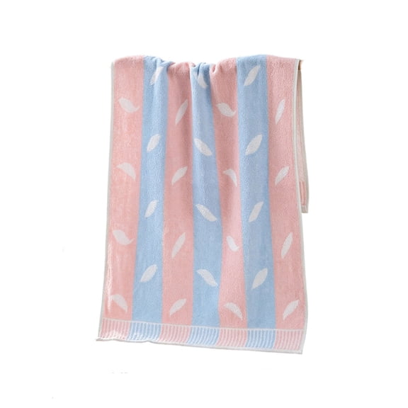Soft Cotton Bath Towel, Lightweight Quick Dry Bathroom Towel, Absorbent Household Shower Towel, Everyday Hand Body Drying Towel, Portable Travel Bath Linen, Guest Room Essential