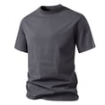 thumbnail image 1 of Soft Cotton Black T Shirt Mens 2025 Tshirt Mens Black Tshirt Classic Tees for Men Cotton Shirts Comfort Colors Mens Tshirt, 1 of 4