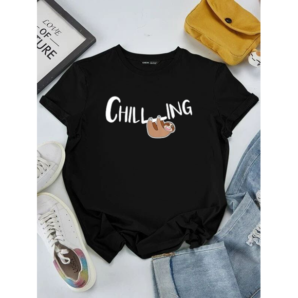 Soft Cotton Chill Style For Everyday Easy Mood And Comfort Unisex T-Shirt, for men & women, up to size 5XL