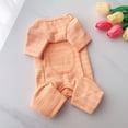 thumbnail image 1 of Soft Cotton Dog Fashion Pajamas Pet Sleepwear Cozy Loungewear Jumpsuit for Small to Medium Breeds Indoor Comfort and Hair Shedding Control Saffron L, 1 of 6