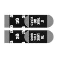 thumbnail image 1 of Soft Cotton Funny Calf Socks With Multiple Age Option 18th 21st 30th 40th 50th 60th For Adults Humorous Choices, 1 of 7