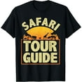 thumbnail image 1 of Soft Cotton - Funny Safari Guide Art For Men Women Kids Zoo Safari Costume T-Shirt, 1 of 4
