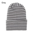 thumbnail image 1 of Soft Cotton Headwrap Newborn Hospital Cap Infant Striped Fetal Hat Baby Boy Girl Hat Beanie Hat GRAY, 1 of 8