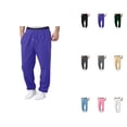 thumbnail image 1 of Soft Cotton Kids Boys Jogger Sweatpants 4-Pack – Loose Fit, Elastic Waist with Functional Drawstring, Breathable Everyday Wear for Ages 2-14, 1 of 9