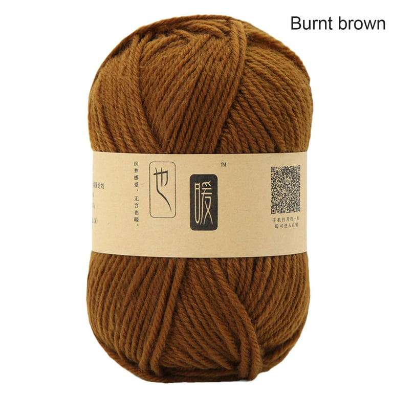 Soft Cotton Knitting Wool Yarn Fiber Velvet Yarn Hand Crochet Yarn Wool T3I7