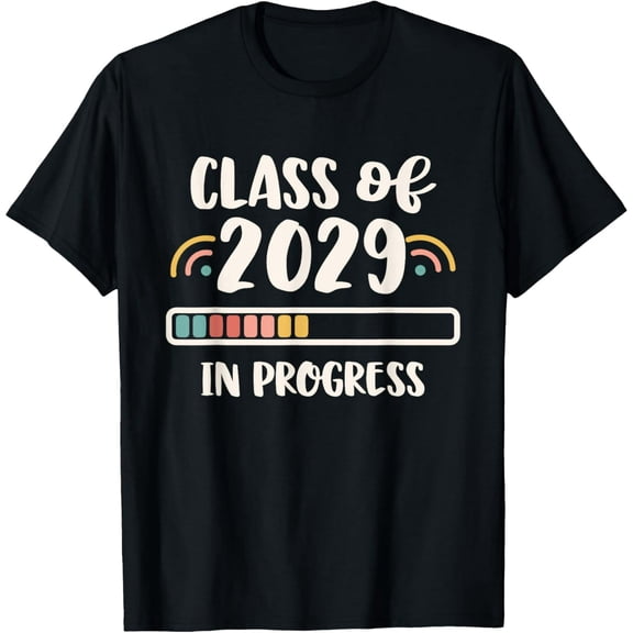 Soft Cotton - Online Virtual School | In Progress Class of 2029 T-Shirt