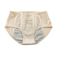 thumbnail image 1 of Soft Cotton Period Panties with Leakproof Lining - Comfortable Mid Waist Design for Women, 1 of 15