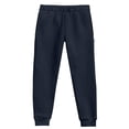 thumbnail image 1 of Soft Cotton Pocket Fleece Jogger| Dark Navy, 1 of 5