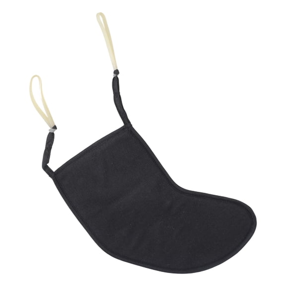 Soft Cotton Sponge Pad Protector Musical Instrument Accessory, Black Viola Chin Rest, 4/4-4/3 Viola Chin Shoulder Rest