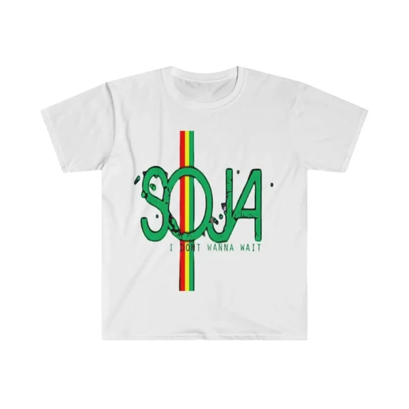 Soft Cotton T-Shirt. Soja reggae band music
